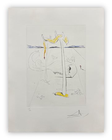 SALVADOR DALÌ (1904-1989) - Senza Titolo, 1974