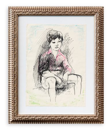 CLAUDIO CINTOLI (1935-1978) - Senza Titolo, 1956