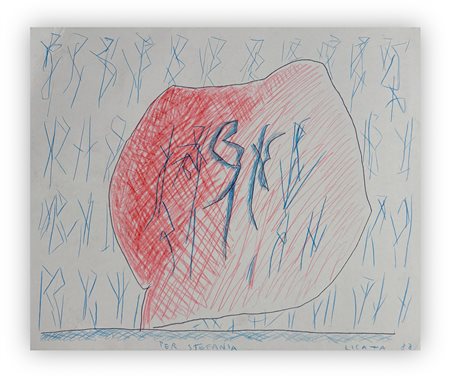 RICCARDO LICATA (1929-2014) - Senza Titolo, 1988