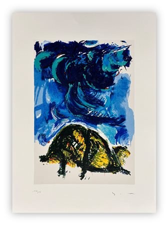 MARIO SCHIFANO (1934-1998) - Senza Titolo