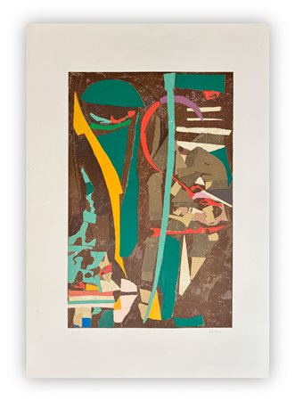 ANDRÉ LANSKOY (1902-1976) - Senza Titolo, 1974