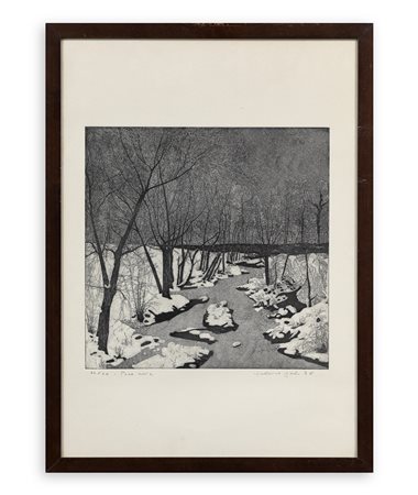 FEDERICA GALLI (1932-2009) - Poca neve, 1976
