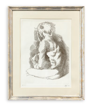 CORRADO CAGLI (1910-1976) - Senza Titolo, 1974