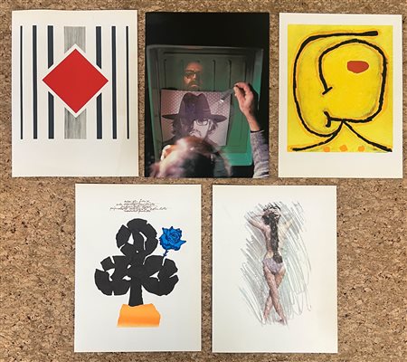 EDIZIONI BOLAFFIARTE - Lotto unico di 5 opere corredate da relative riviste