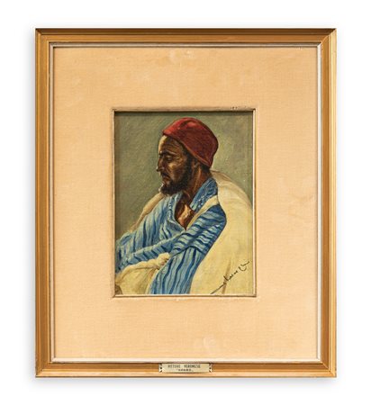 AUTORE INDECIFRATO - Senza Titolo (Arabo)