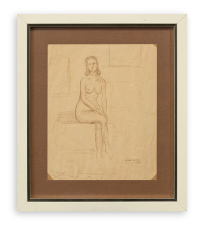 GIUSEPPE FANTAUZZO (1890-1963) - Senza Titolo, 1944