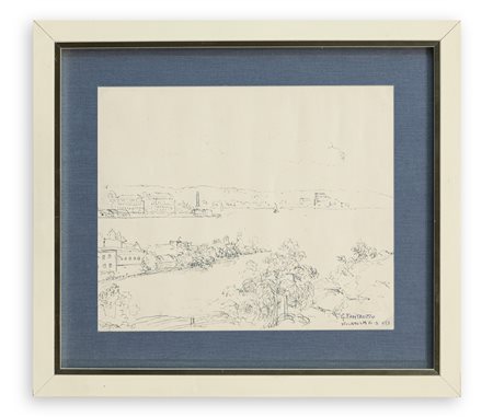 GIUSEPPE FANTAUZZO (1890-1963) - Senza Titolo, 1953