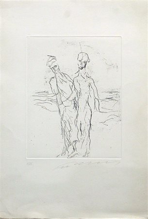 ERNESTO TRECCANI, "Figure", anni '70