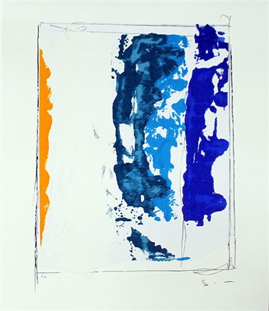 MARIO SCHIFANO, "Paesaggio anemico verticale", anni '90