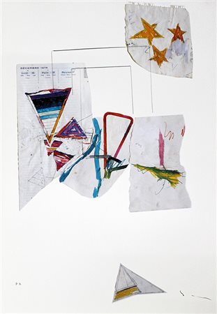 Mario Schifano, "Agenda"