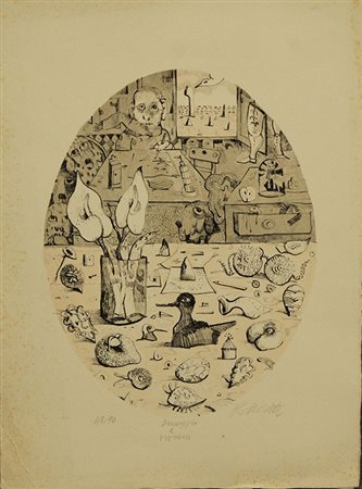 ANTONIO POSSENTI, "Omaggio", anni '80