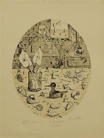 ANTONIO POSSENTI, "Omaggio", anni '80