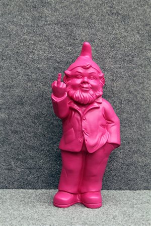 OTTMAR HÖRL, "Nano con dito alzato", 2012