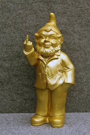 OTTMAR HÖRL, "Nano con dito alzato", 2012