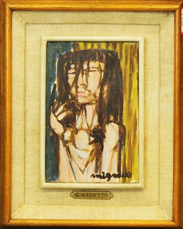 GIUSEPPE MIGNECO, "Donna bruna", 1962