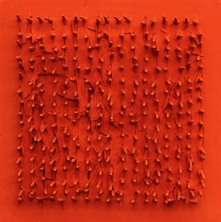 BERNARD AUBERTIN, "Tableau Clous", 1970