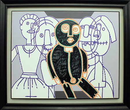 CONCETTO POZZATI, "Marionette del pittore", 2003