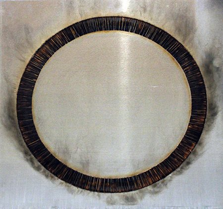 BERNARD AUBERTIN, "Dessin de Feu Circulaire", 1974