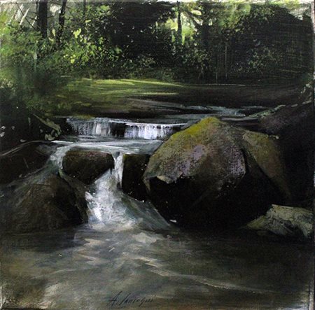 AGOSTINO CANCOGNI, "Nel bosco", 2018