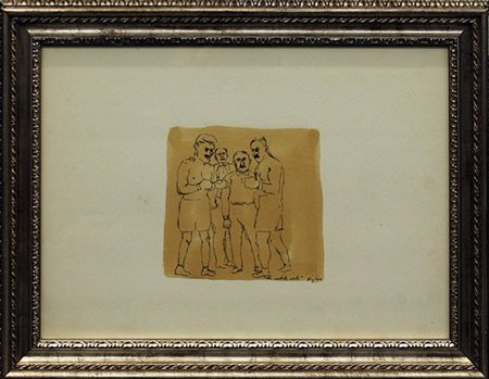 FRANZ BORGHESE "La nobile arte" anni 80'