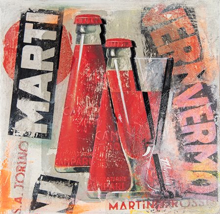 MAURIZIO DELVECCHIO, "Campari Martini"