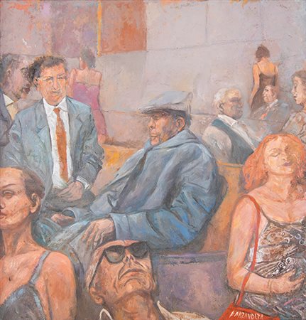 CARLO PANZAVOLTA, "Viaggiatori", 2016