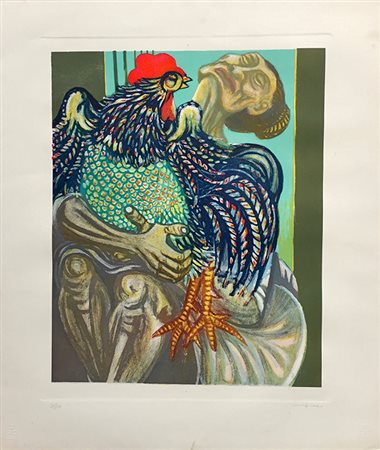MIGNECO GIUSEPPE, "Il gallo"