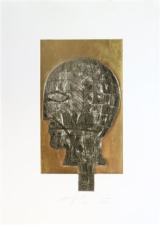 PALADINO MIMMO, "Testa", 2002