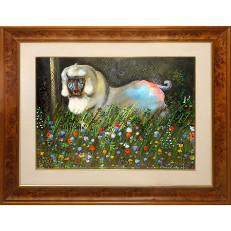 Bruno Caruso (Palermo 1927 - Roma 2018)  - Mandrillo