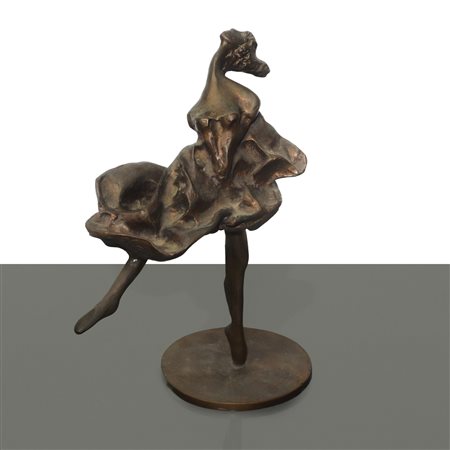 Antonio Nocera (Caivano 1949)  - Ballerina, scultura in bronzo