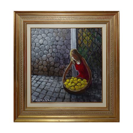 Eliano Fantuzzi (Modena 1909 - Verona 1987)  - Senza titolo, 1980