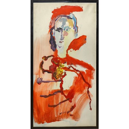 Ernesto Treccani (Milano 1920 - Milano 2009)  - Volto