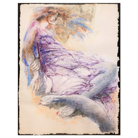 Ennio Calabria (Tripoli 1937 - Roma 2024)  - Imprevedibili automatismi di una donna, 21st secolo