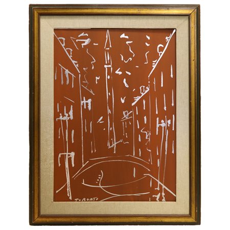 Giulio Turcato (Italian 1912 - 1995)  - Venezia