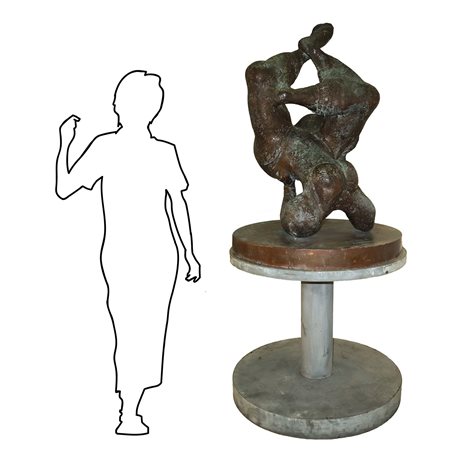 Luciano Minguzzi (Bologna 1911 - Milano 2004)  - L'ultimo "op-là", 20° secolo