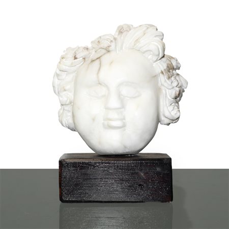 Michele Valenza (Villalba 1950)  - Testa fiorita