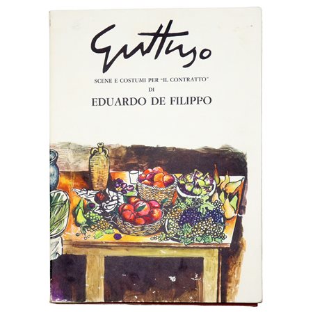 Renato Guttuso (Bagheria 1911 - Roma 1987)  - Scene e costumi per "Il Contratto" di Eduardo De Filippo",, 67 c/ca