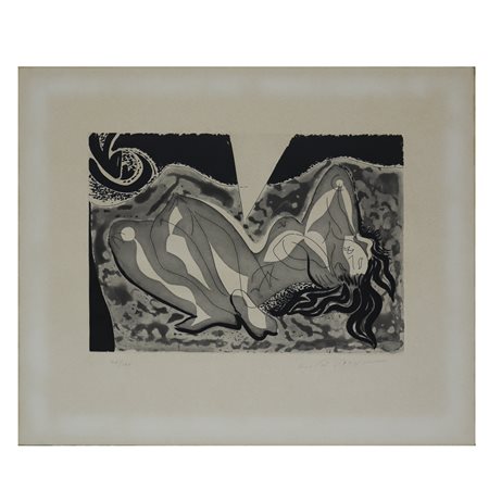 Andrè Masson (Balagny 1896 - Parigy 1987)  - Nudo di donna