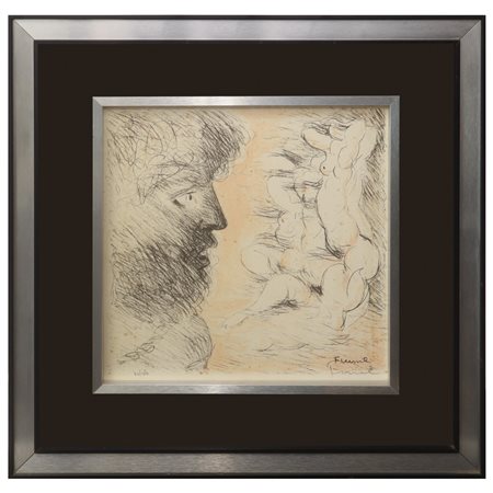 Salvatore Fiume (Comiso 1915 - Milano 1997)  - Senza titolo