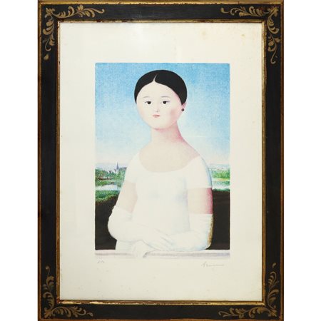 Antonio  Bueno (berlino 1918 - Firenze 1984)  - Fanciulla