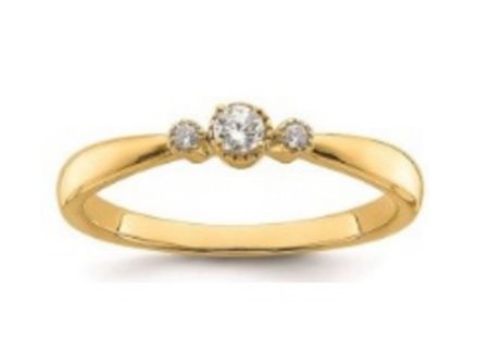 ANELLO IN ORO CON DIAMANTI LAB GROWN - 401 LG