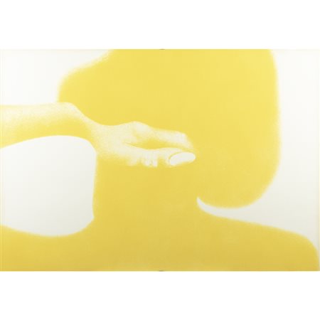 Franco Sarnari (Roma 1933 - Scicli 2022) "Senza titolo" 1968 70x100 cm.