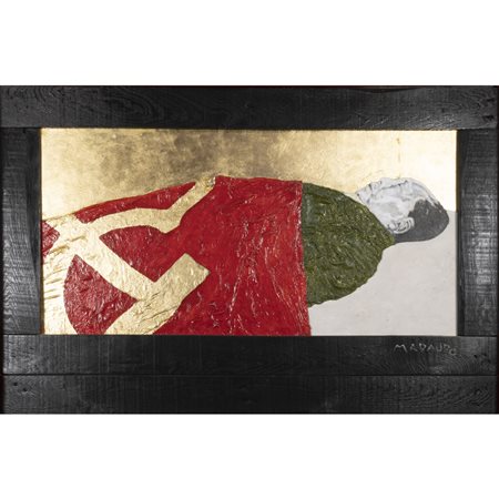 Giuseppe Madaudo (Palermo 1950) "Mao"  80x120 cm.