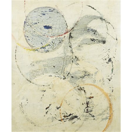 Sandro Trotti (Monte Urano 1934) "Senza titolo" 1961 50x60 cm.