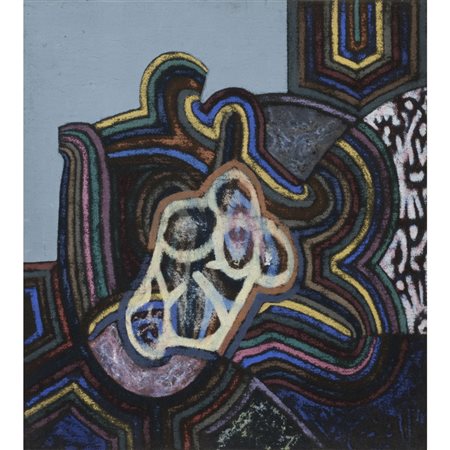 Corrado Cagli (Ancona 1910 - Roma 1976) "Senza titolo" 1966 52x47 cm.