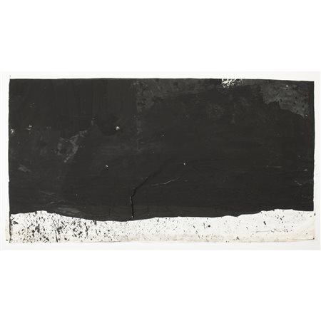 Hermann Nitsch (Vienna 1938 - Mistelbach 2002) "Senza titolo" 2005 82x160 cm.