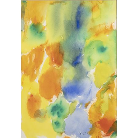 Antonio Corpora (Tunisi 1909 - Roma 2004) "Carnevale" 2000 51x36 cm.