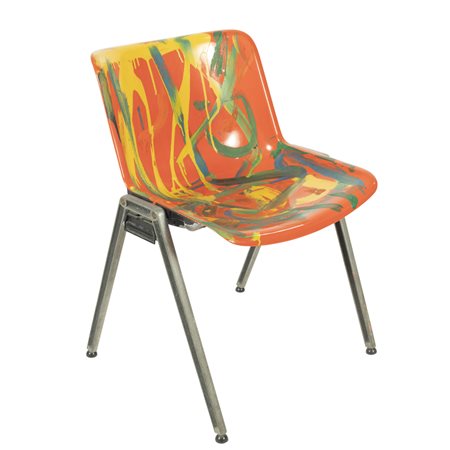 Giosetta Fioroni (Roma 1932) "Senza titolo" 1990 71,5x51,5x50 cm.