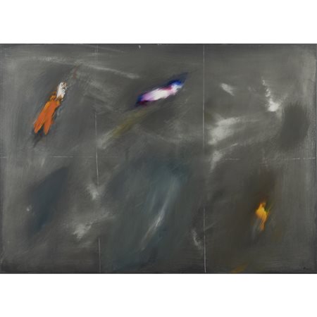 Ennio Finzi (Venezia 1931 - Mestre 2024) "Senza titolo"  50x70 cm.