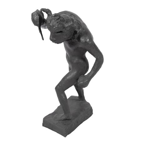 Antonietta Raphael (Kaunas 1895 - Roma 1975) "Tirannicida" 1942/1988 74x40x30 cm.